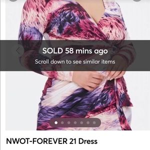 NWOT- Forever 21 PLUS DRESS